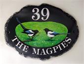 magpies-house-sign