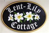 white-lily-house-sign
