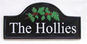 hollies-house-plaque
