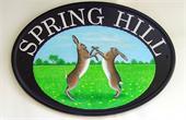 spring-hares-plaque