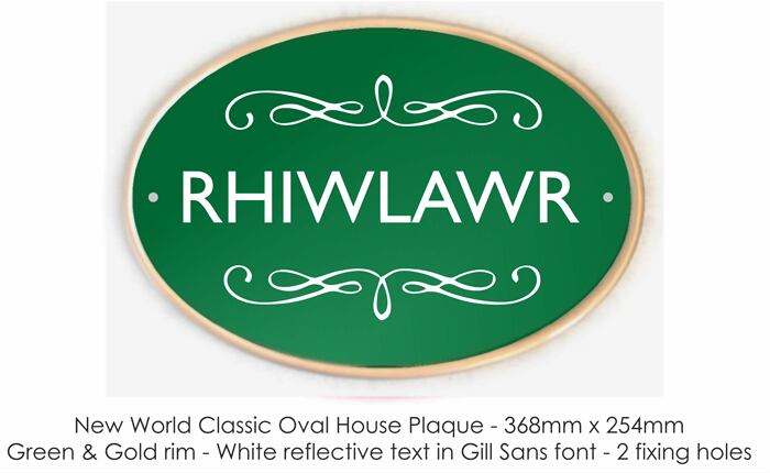 Click to See Next House Sign Image