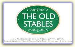 Click to View a Larger Image of this House Sign