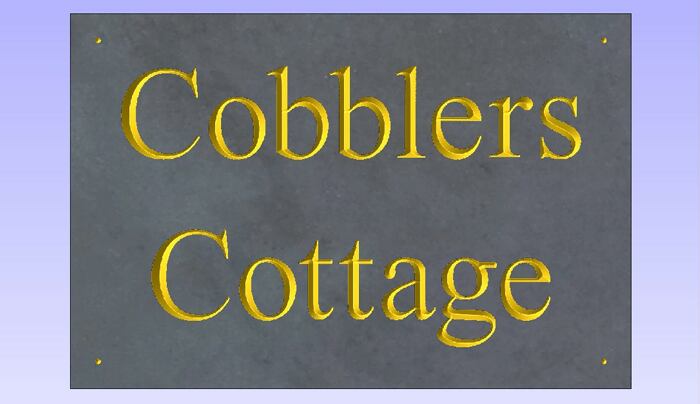 Click to See Next House Sign Image