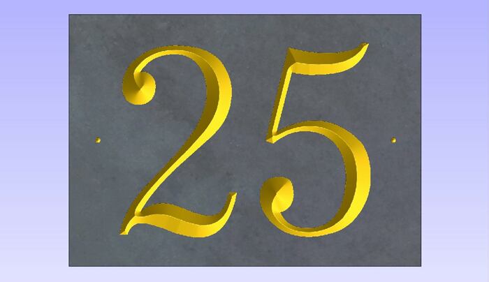 Click to See Next House Sign Image