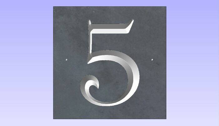 Click to See Next House Sign Image