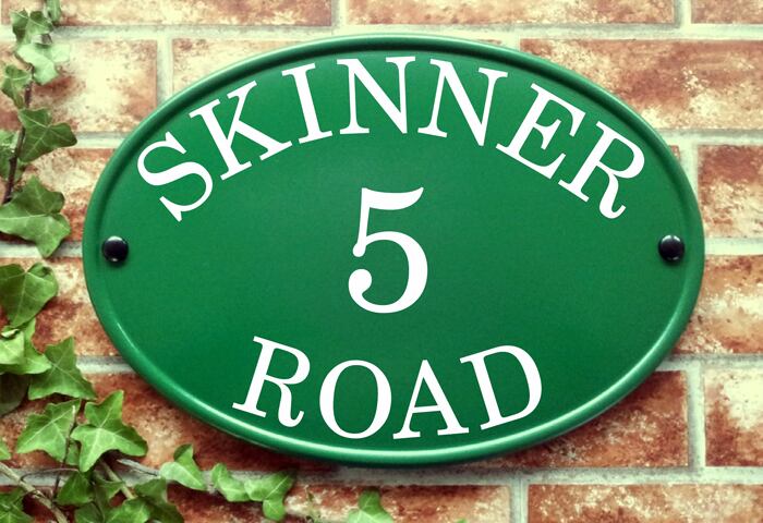 Click to See Next House Sign Image