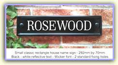 Click to View a Larger Image of this House Sign