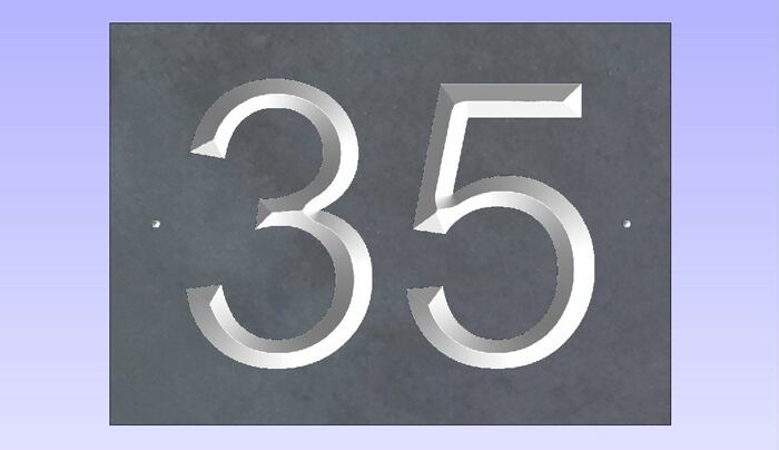 Click to See Next House Sign Image