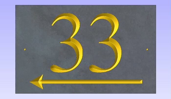 Click to See Next House Sign Image