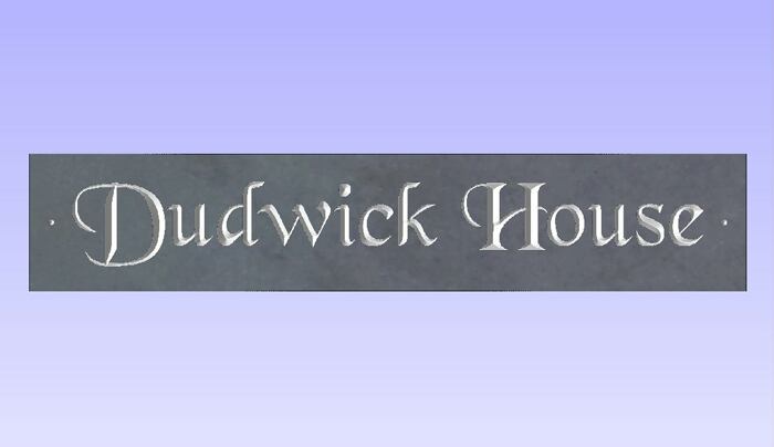 Click to See Next House Sign Image
