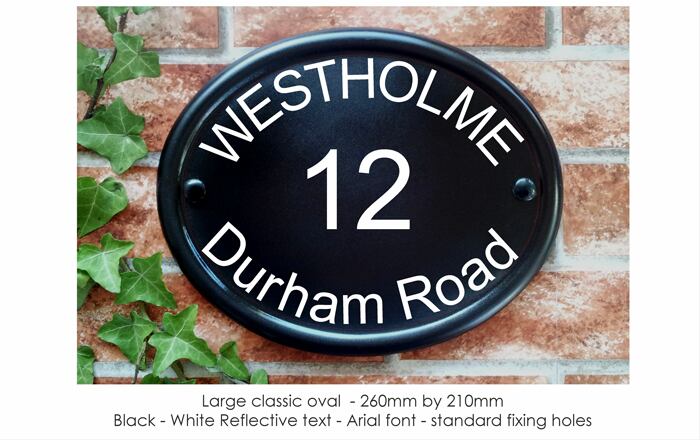 Click to See Next House Sign Image