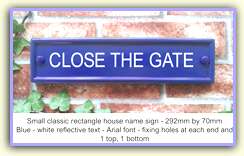 Click to View a Larger Image of this House Sign