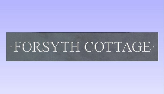 Click to See Next House Sign Image