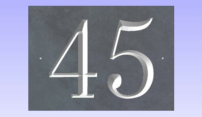 Click to See Next House Sign Image