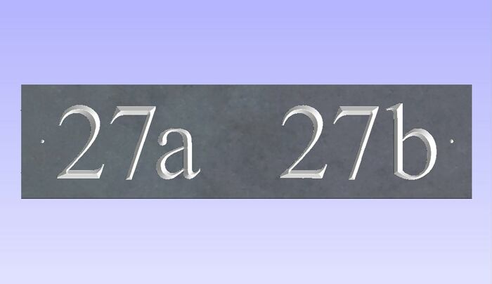 Click to See Next House Sign Image