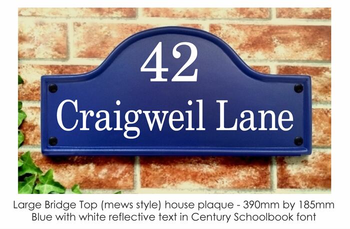Click to See Next House Sign Image
