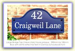 Click to View a Larger Image of this House Sign