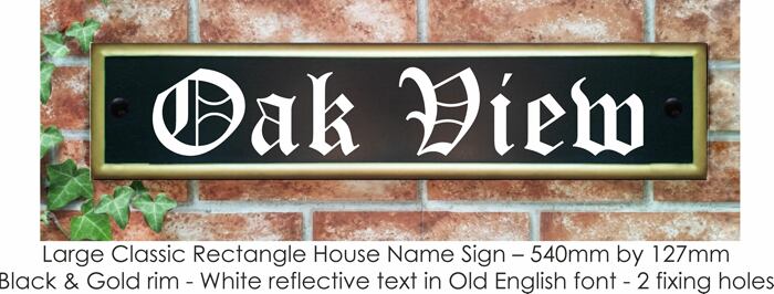 Click to See Next House Sign Image