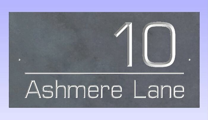 Click to See Next House Sign Image