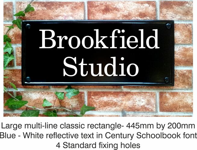 Click to See Next House Sign Image