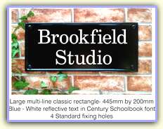 Click to View a Larger Image of this House Sign