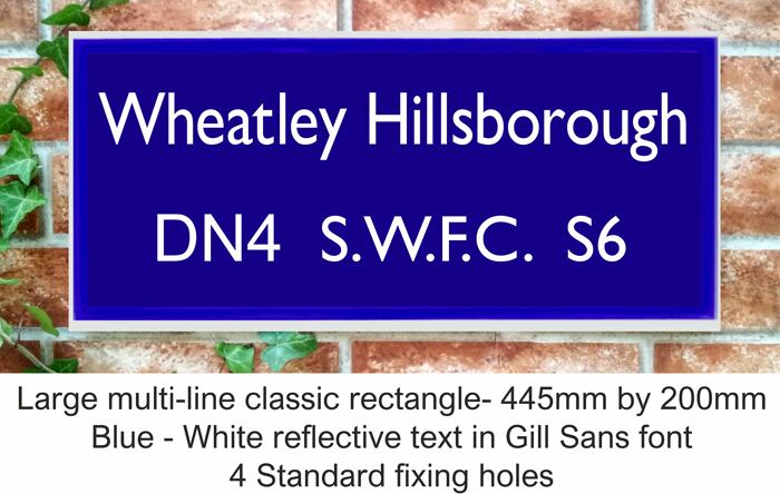 Click to See Next House Sign Image