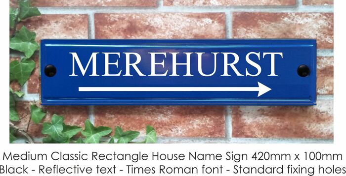 Click to See Next House Sign Image