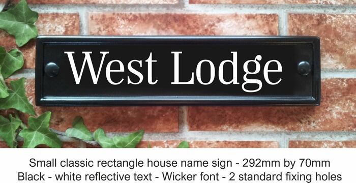 Click to See Next House Sign Image