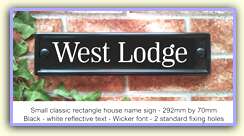 Click to View a Larger Image of this House Sign